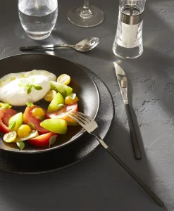 Fourchette de table noir inox 18/0 20,1 cm Aroma Pvd Noir - PRO.MUNDI Outlet