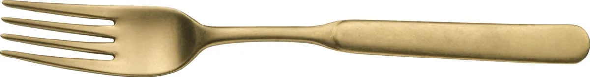 Fourchette de table or inox 18/10 Casali Stoned - PINTINOX