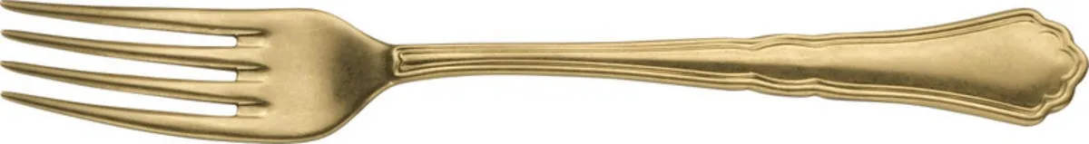 Fourchette de table or inox 18/10 20,1 cm Settecento - PINTINOX New