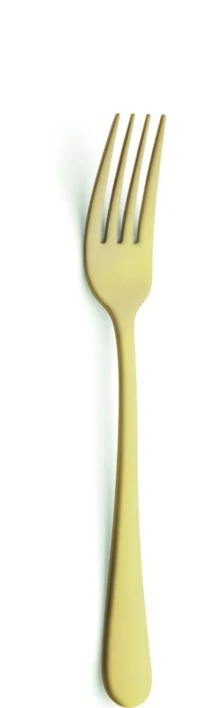 Fourchette de table or inox 18/0 20,7x2,5 cm Austin Pvd Or - AMEFA Online