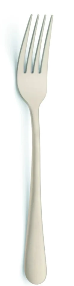 Fourchette de table or inox 18/0 20,6x2,5 cm Austin Pvd Champagne - AMEFA Outlet