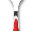 Fourchette de table rouge inox 20 cm Amande - TARRERIAS BONJEAN Sale
