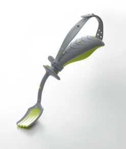 SAINT ROMAIN Fourchette ergonomique gris polypropylène (pp) Flex Ergo Discount