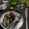 PINTINOX Fourchette à gâteau bronze inox 18/10 14,8 cm Settecento Sale