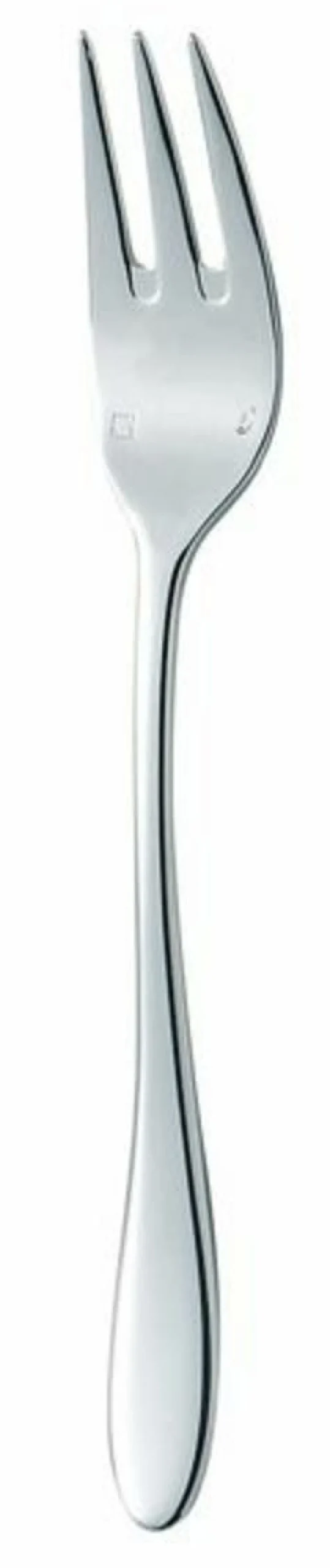 Fourchette à poisson argent inox 18/10 18,5x2,35x2,5 cm Lazzo - CHEF & SOMMELIER New