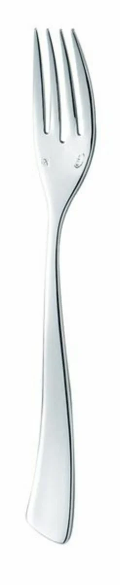 Fourchette à salade argent inox 18/10 15,3x1,95x1,8 cm Ezzo - CHEF & SOMMELIER Discount