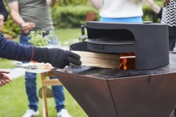 BARBECOOK Four à pizza pour brasero acier 51,5x46x27,5 cm Nestor Discount