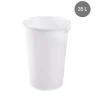 GILAC Fourre-tout Sans couvercle blanc plastique 51,5 cm 35 L fond plein parois pleines Discount