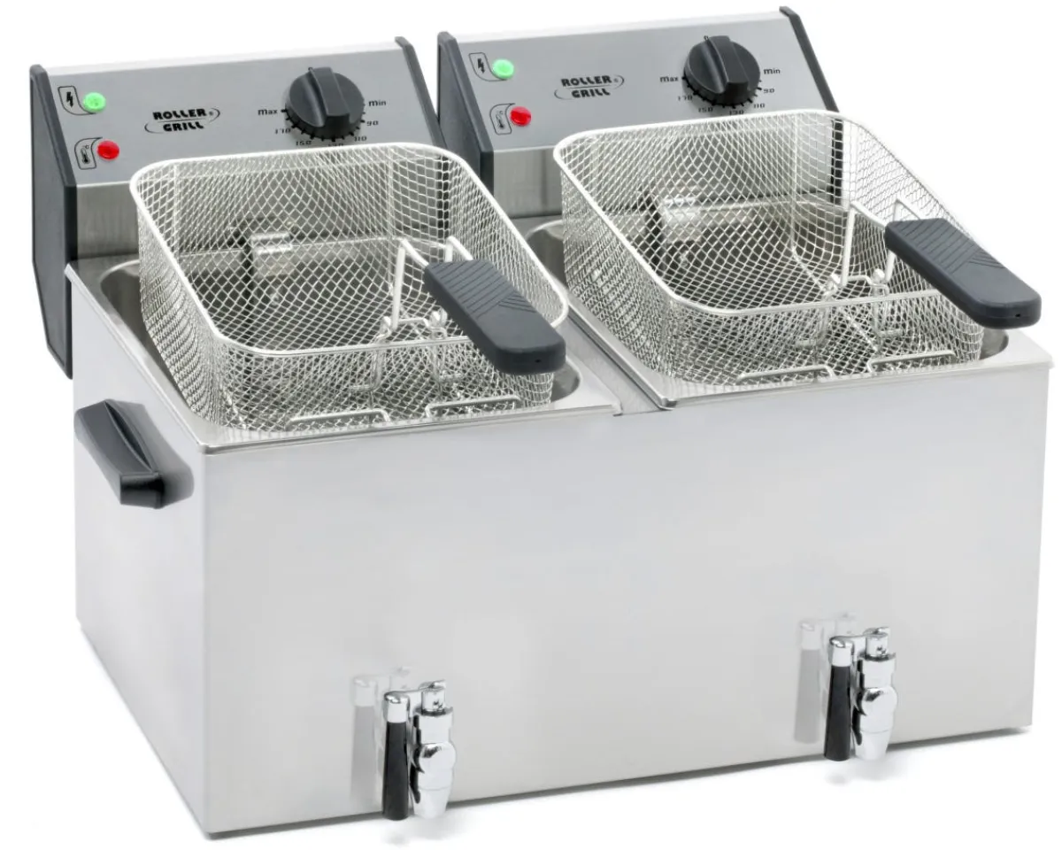 ROLLER GRILL Friteuse avec robinet FD80DR 230v 16 L Online