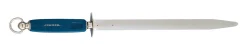FISCHER Fusil acier bleu 30 cm mèche ronde Couche protectrice de chrome taillage fin