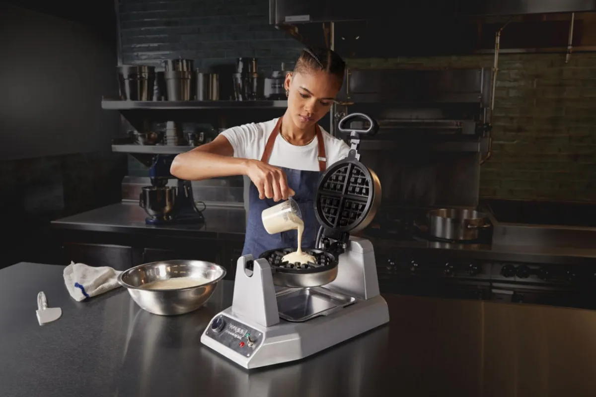 WARING Gaufrier avec plaque amovible 230v 25 unités/h Online