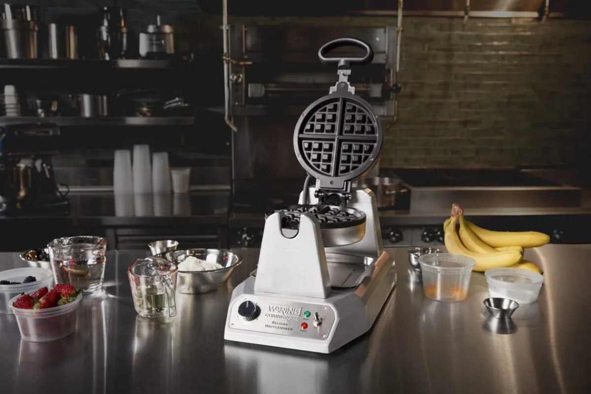 WARING Gaufrier avec plaque amovible 230v 25 unités/h Online
