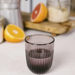 LA ROCHERE Gobelet aubergine verre pressé 26 cl Ouessant Online