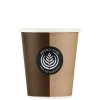 HUHTAMAKI Gobelet beige carton Ø 8 cm 28 cl Hot Cup (50 pièces) New
