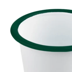 Aucune Gobelet blanc acier émaillé 400 ml Hot
