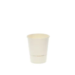EARTH ESSENTIALS Gobelet blanc papier Ø 7,2 cm 21 cl Oxstal (50 pièces) Best