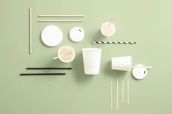 Gobelet blanc papier Ø 6,2 cm 10 cl Oxstal (50 pièces) - EARTH ESSENTIALS Best