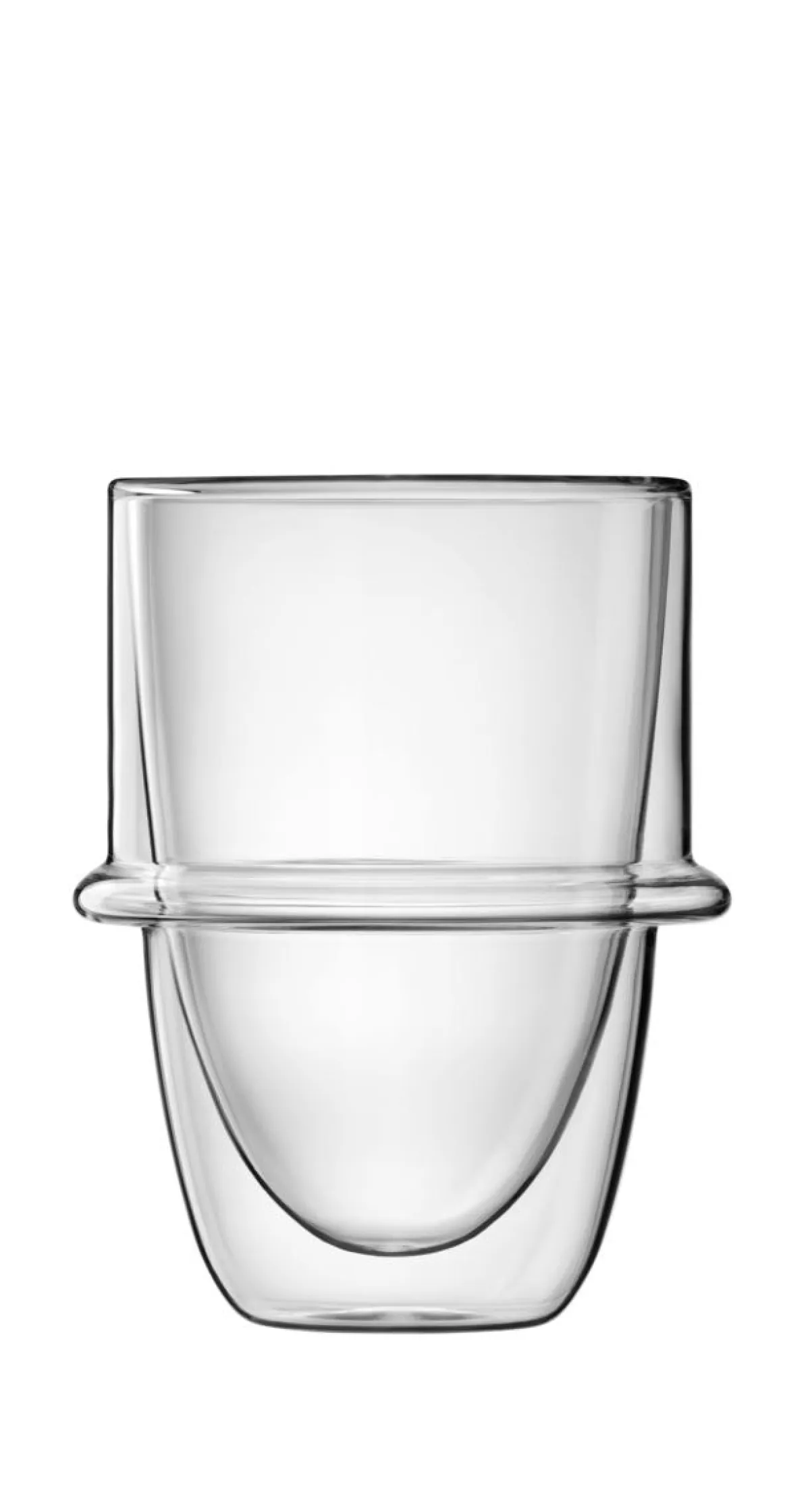 LUIGI BORMIOLI Gobelet double paroi verre borosilicate 29 cl Ø 9,2 cm Thermic Glass Hot