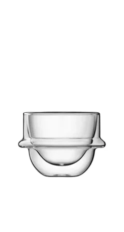 Gobelet double paroi verre borosilicate 9 cl Ø 8,2 cm Thermic Glass - LUIGI BORMIOLI