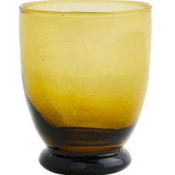 Gobelet empilable ambre verre recyclé 30 cl Alba - PRO.MUNDI Clearance