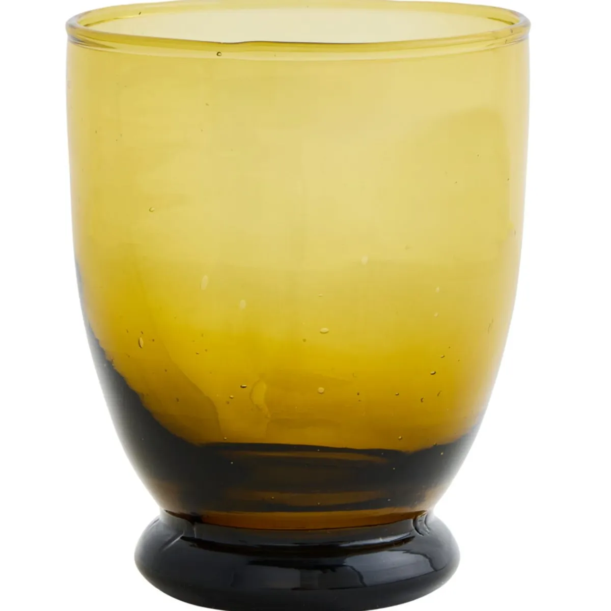 Gobelet empilable ambre verre recyclé 30 cl Alba - PRO.MUNDI Clearance