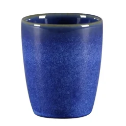 Gobelet expresso bleu porcelaine vitrifiée 9 cl Ø 5,8 cm stone Ease - RAK Discount