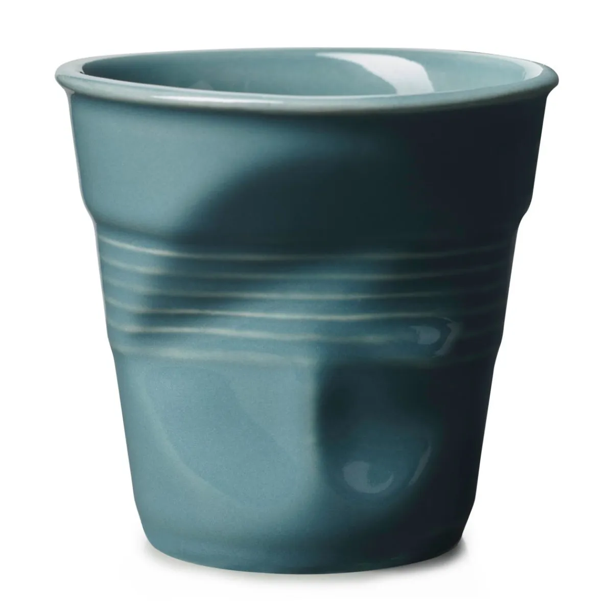 Gobelet expresso conique abysse porcelaine 8 cl Ø 6,5 cm Froisse - REVOL Best