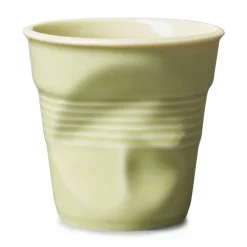 Gobelet expresso conique acidulé porcelaine 8 cl Ø 6,5 cm Froisse - REVOL Clearance