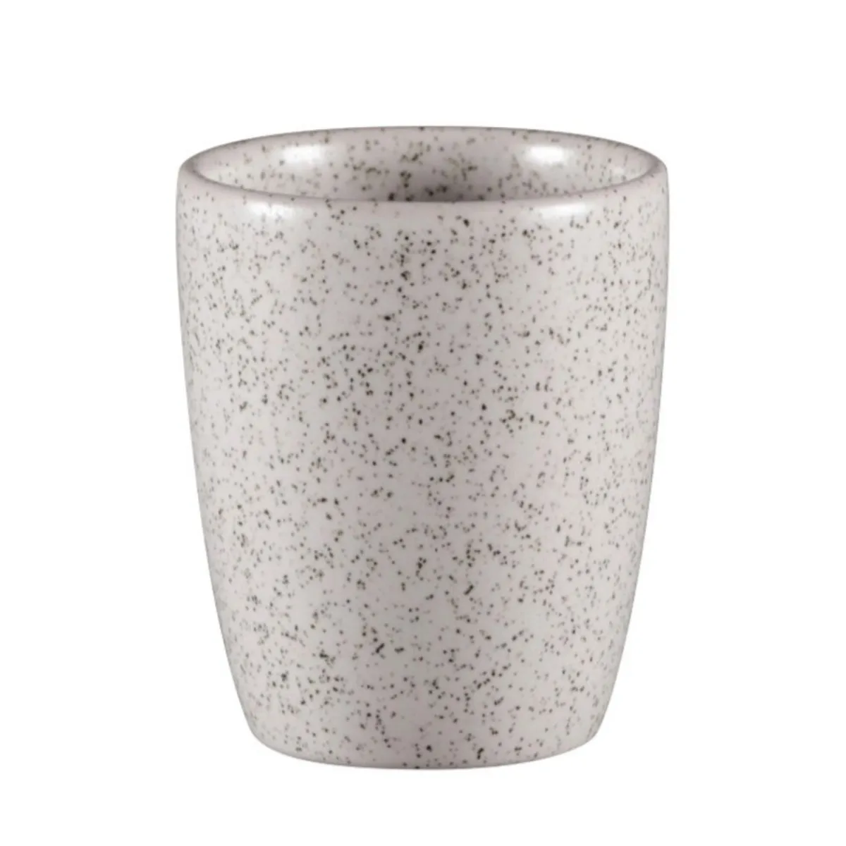 Gobelet expresso gris porcelaine vitrifiée 9 cl Ø 5,8 cm stone Ease - RAK Discount