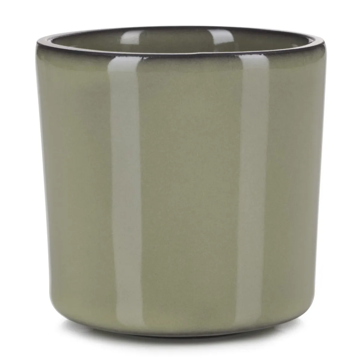 Gobelet expresso rond vert porcelaine culinaire 8 cl Ø 5,8 cm Caractère - REVOL New