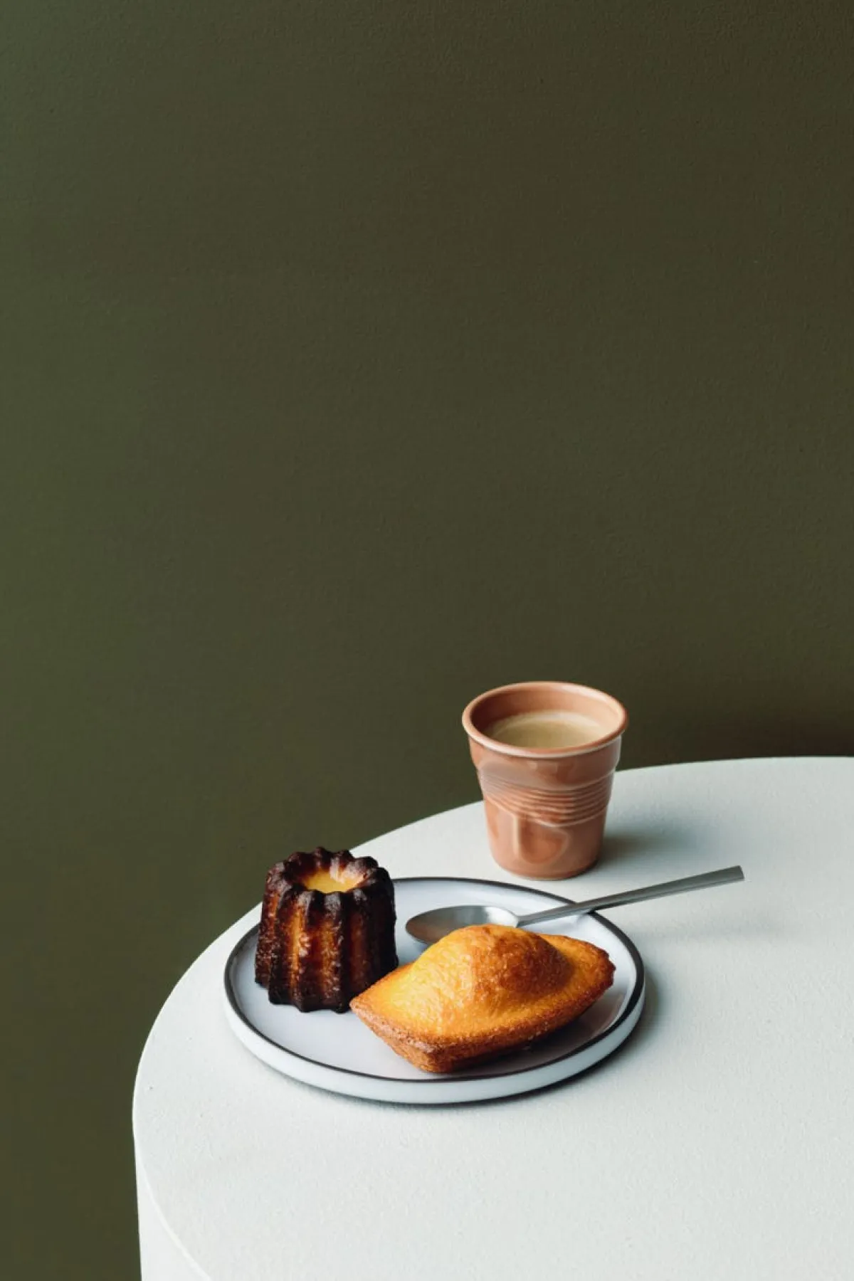 REVOL Gobelet expresso terre de sienne porcelaine culinaire 8 cl Ø 6,5 cm Froisse Best