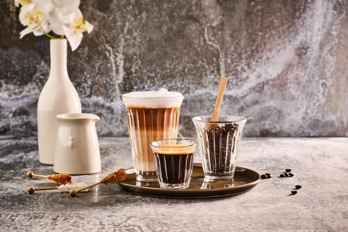 LA ROCHERE Gobelet expresso verre pressé 10 cl Zinc Sale