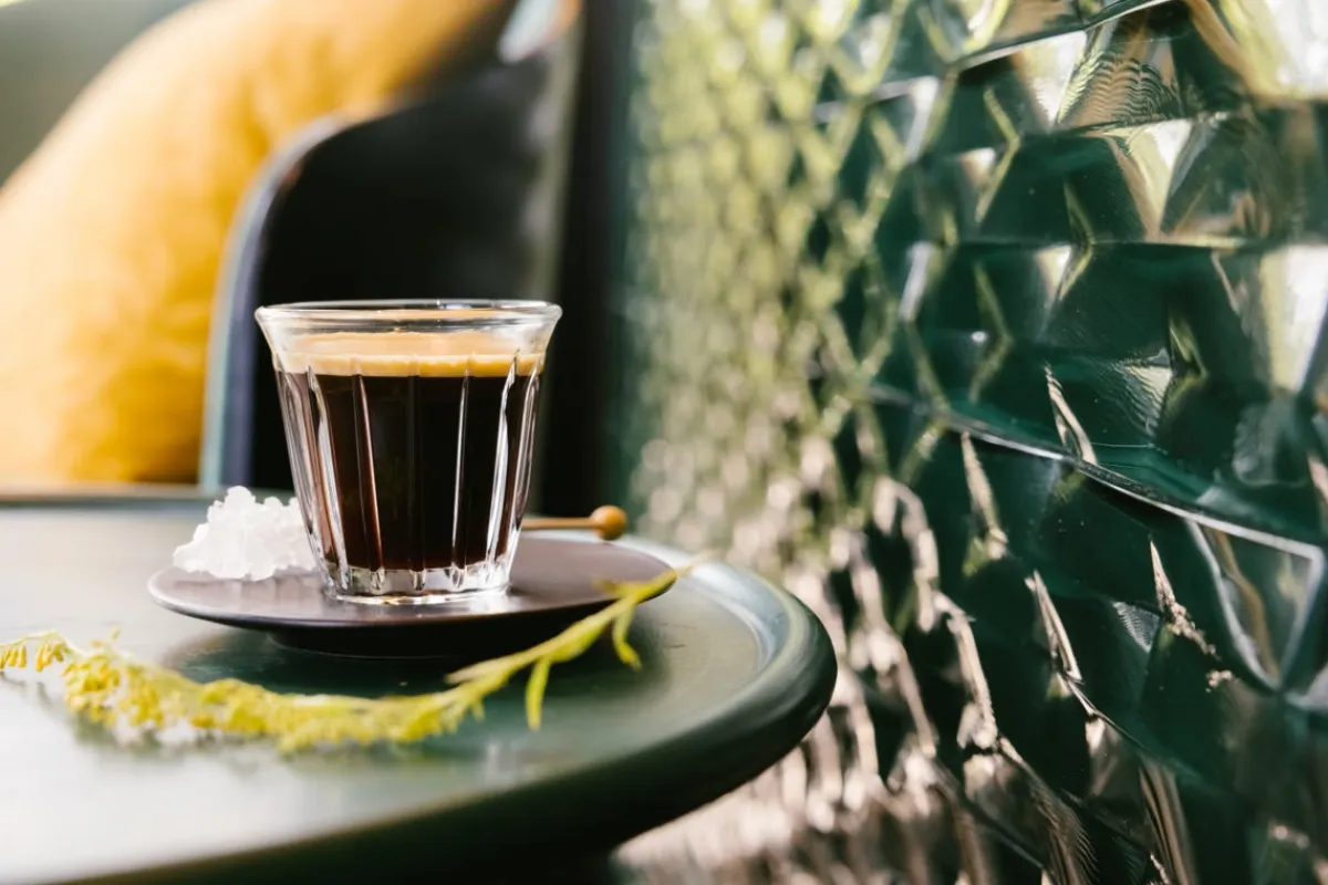 LA ROCHERE Gobelet expresso verre pressé 10 cl Zinc Sale