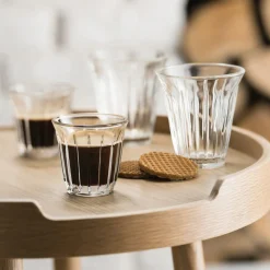 LA ROCHERE Gobelet expresso verre pressé 10 cl Zinc Sale
