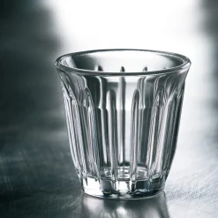LA ROCHERE Gobelet expresso verre pressé 10 cl Zinc Sale