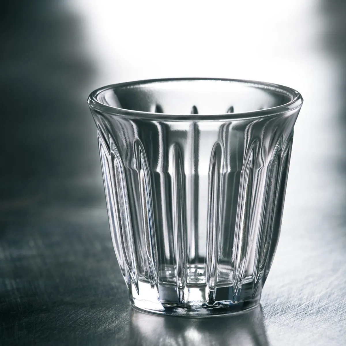 LA ROCHERE Gobelet expresso verre pressé 10 cl Zinc Sale