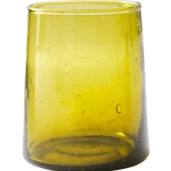 PRO.MUNDI Gobelet forme basse ambre verre recyclé 25 cl Lily Online