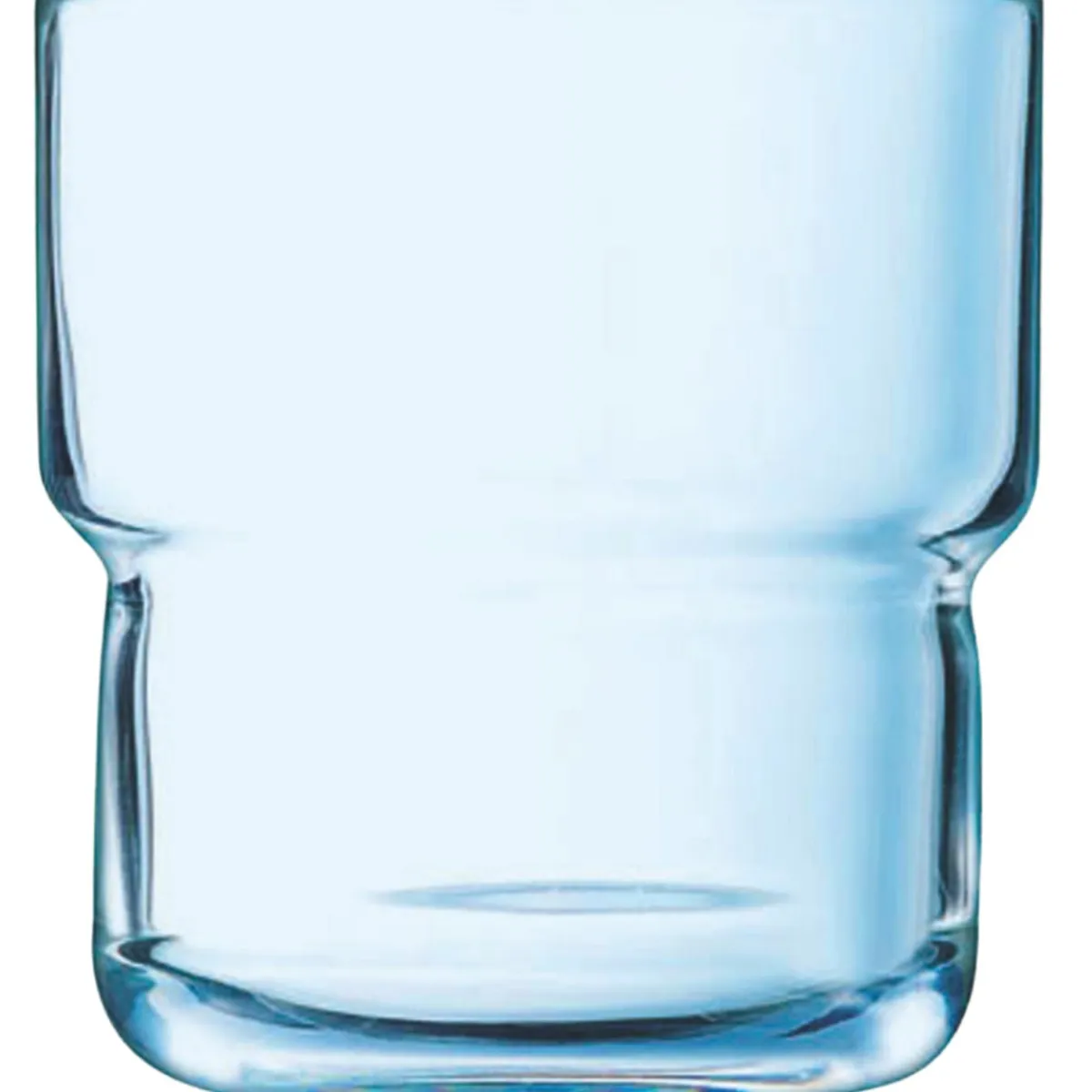 Gobelet forme basse bleu glacier verre 22 cl Log - ARCOROC Outlet