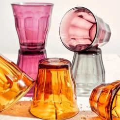 Gobelet forme basse bleu marine verre trempé 25 cl Picardie - DURALEX Clearance