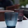PRO.MUNDI Gobelet forme basse bleu nuit verre 34 cl Silo Outlet