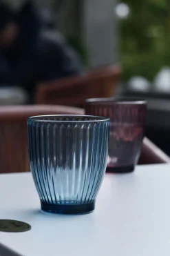 PRO.MUNDI Gobelet forme basse bleu nuit verre 34 cl Silo Outlet
