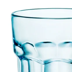 BORMIOLI ROCCO Gobelet forme basse bleu verre trempé 27 cl Rock Bar Outlet