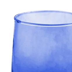PRO.MUNDI Gobelet forme basse bleu verre 22 cl Artic Clearance