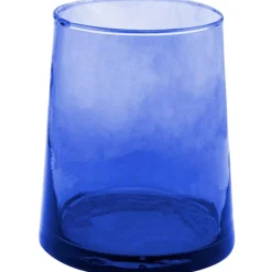 PRO.MUNDI Gobelet forme basse bleu verre 22 cl Artic Clearance