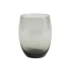 Gobelet forme basse gris verre 30 cl Baya - PRO.MUNDI