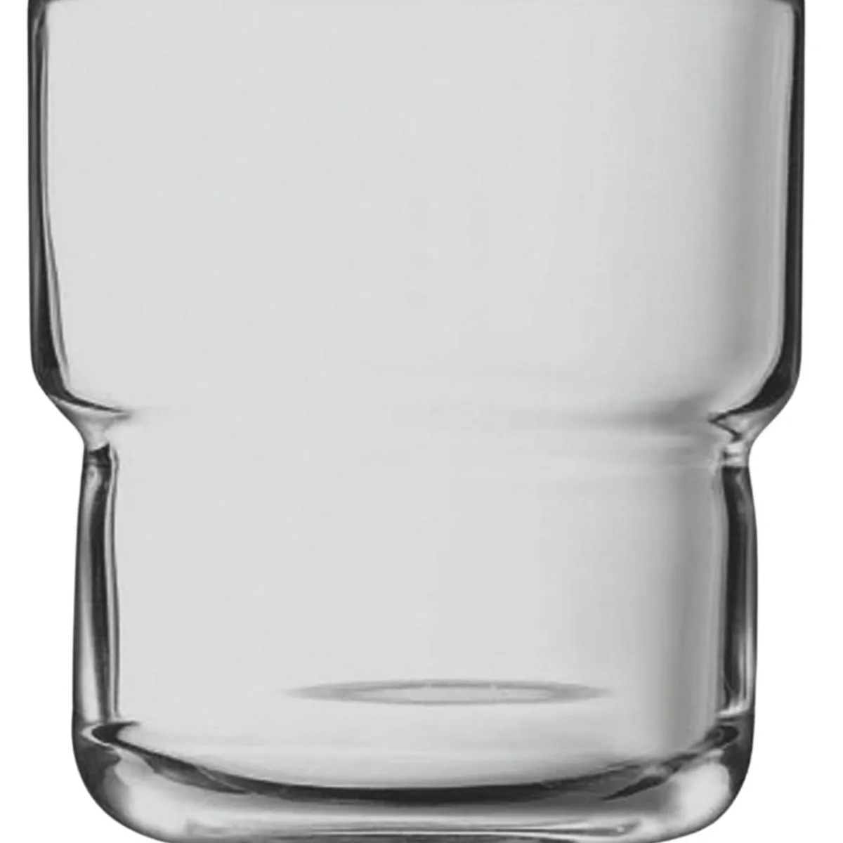 ARCOROC Gobelet forme basse gris verre 22 cl Log Sale
