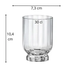 BORMIOLI ROCCO Gobelet forme basse verre 30 cl Florian Sale