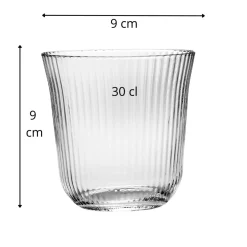 SERAX Gobelet forme basse verre 30 cl Inku Clearance