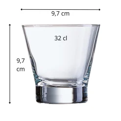 Gobelet forme basse verre 32 cl Shetland - ARCOROC Hot