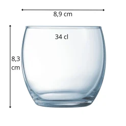 Gobelet forme basse verre 34 cl Vina - ARCOROC Hot